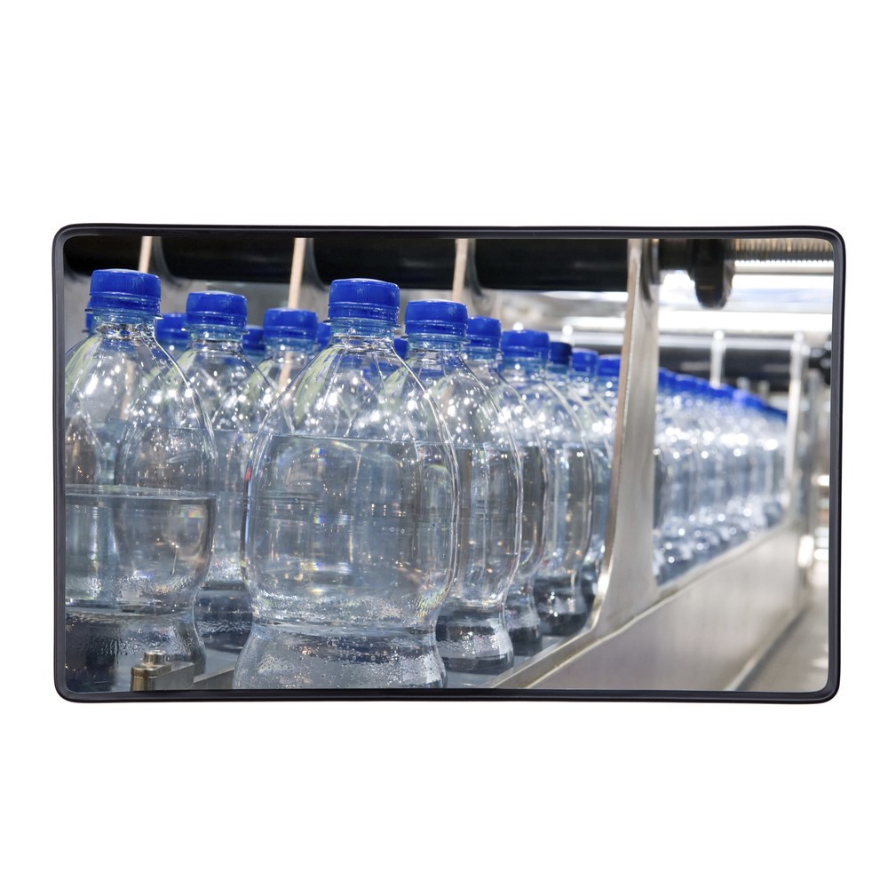 Illustration du produit: Miroir industriel dancop Check Mirror, bras télescopique inclus, l x H 600 x 400 mm