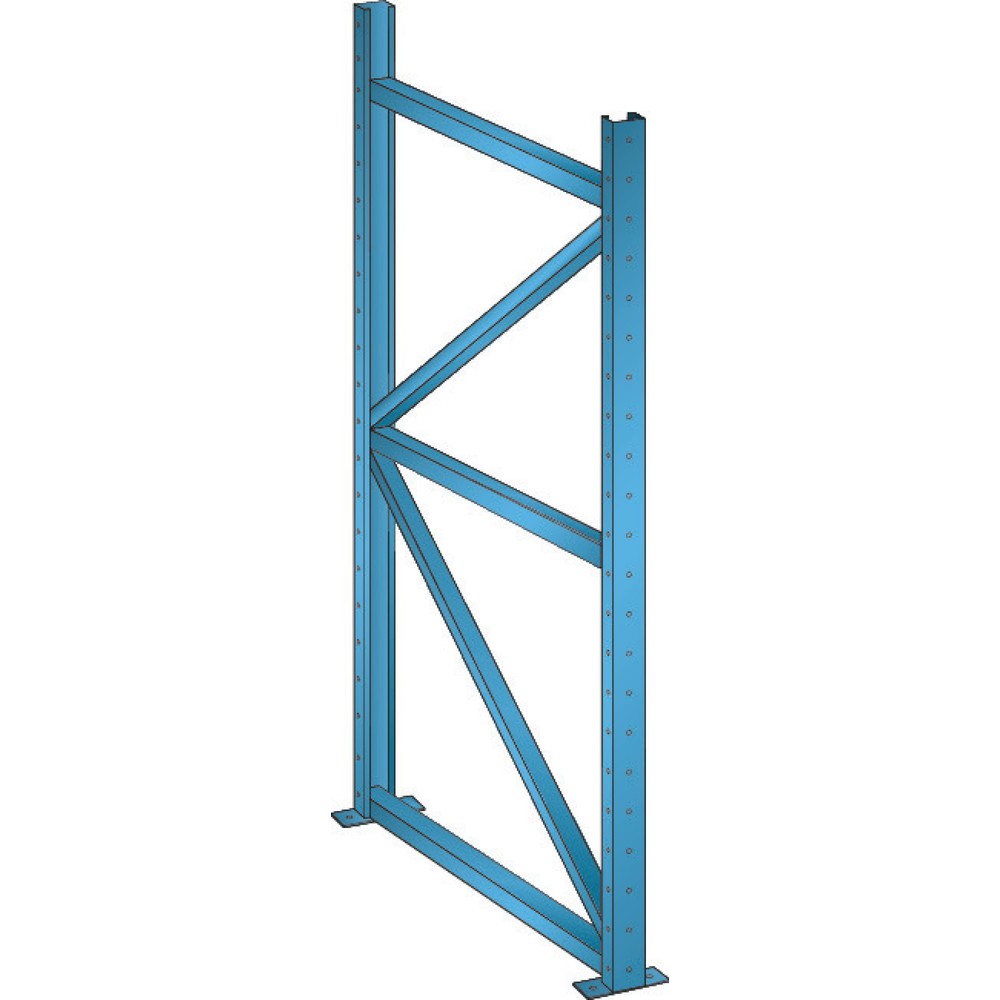 Illustration du produit: Montants LISTA, profondeur 860 mm