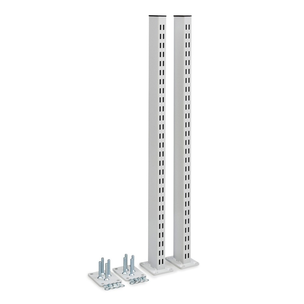 Illustration du produit: Montants perforés pour table de travail TRESTON TED, avec bride, hauteur 790 mm, 2 pcs/UV