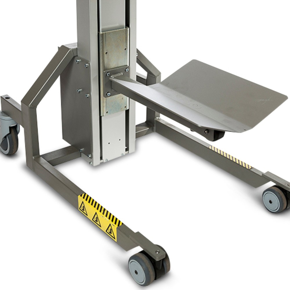 Produktabbildung Nr. 2: Monte-charge HOVMAND avec broche + bloc en V, zone de levage 168-1 368 mm, capacité de charge 40 kg