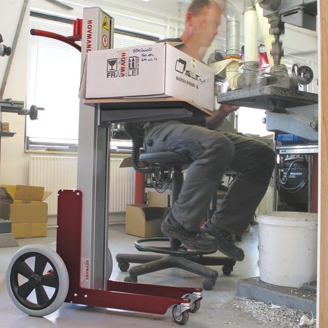 Produktabbildung Nr. 3: Élévateur HOVMAND avec plate-forme en bois, plage d'élévation 115-1&nbsp;062&nbsp;mm, capacité de charge 70&nbsp;kg