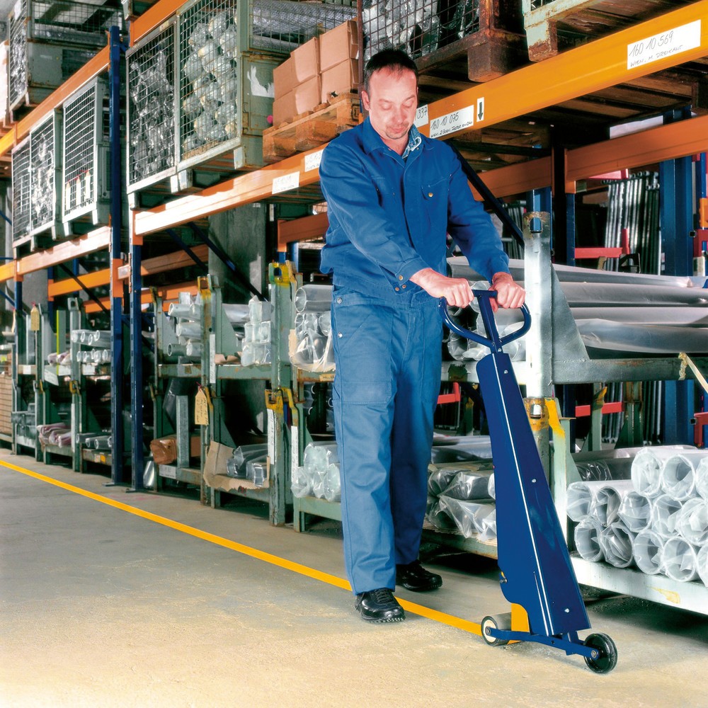 Produktabbildung: MORAVIA Bodenmarkierer PROline-tape, Set, weiss, Rollenbreite 75 mm