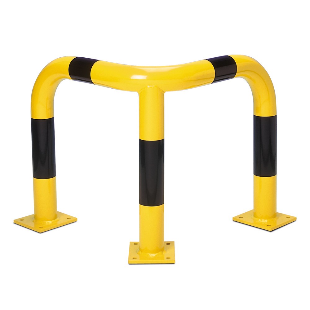Produktabbildung: MORAVIA Rammschutzbügel,  Aussenbereich, winkelförmig, winkelförmig, HxT 600 x 600 mm