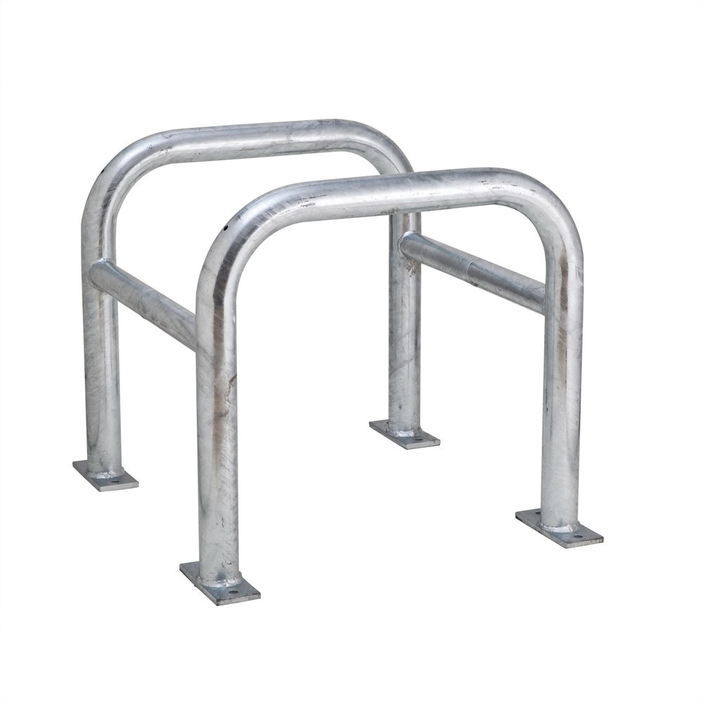 Produktabbildung Nr. 1: MORAVIA Säulen-Anfahrschutz, Aussenbereich, feuerverzinkt, Höhe 600 mm, für Säulenmasse (BxT) 500 x 500 mm