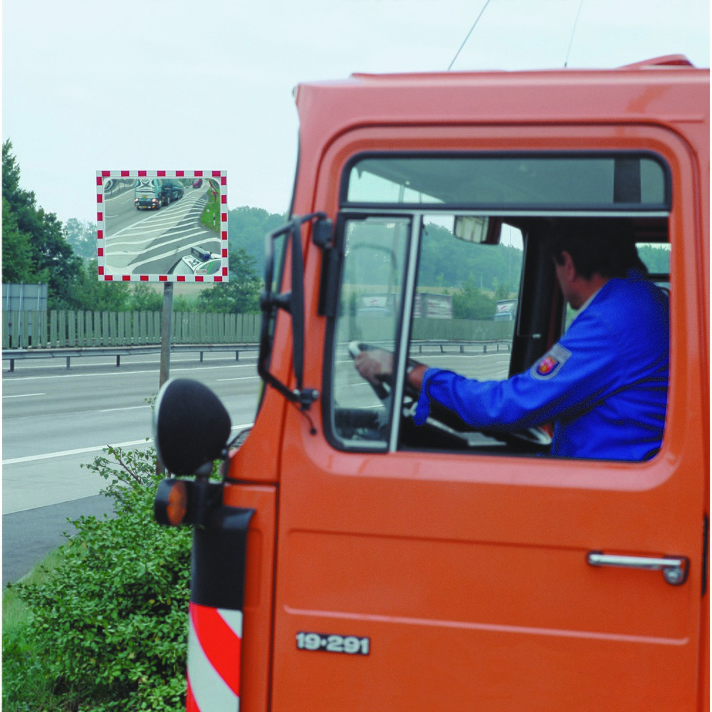 Produktabbildung Nr. 3: MORAVIA Verkehrsspiegel Diamond Premium, mit Heizung, BxH 800 x 600 mm