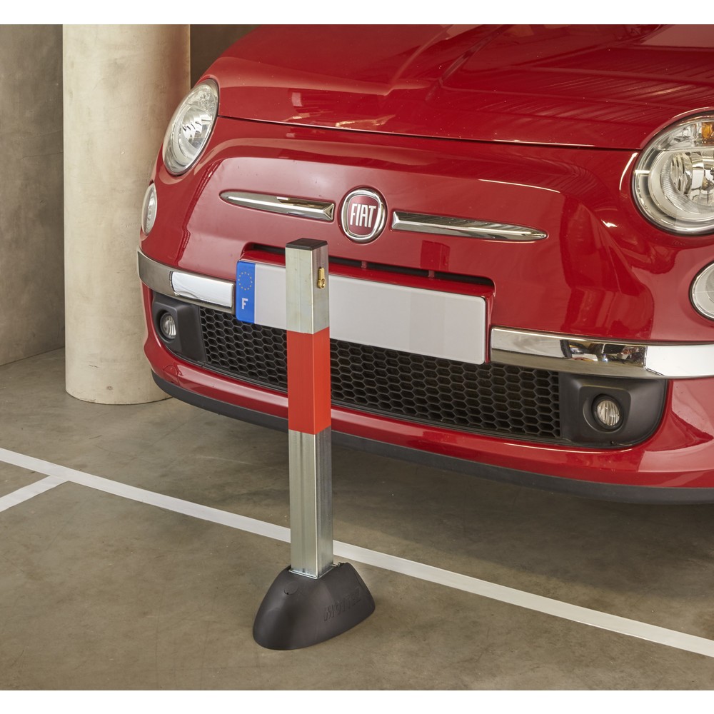 Illustration du produit: MOTTEZ Barrière de parking Design, noire