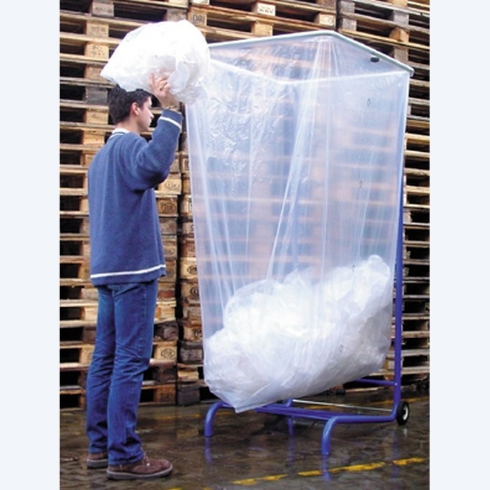 Illustration du produit: MOTTEZ Collecteur de déchets 1 000, 1 500, 2 500 litres avec roulettes