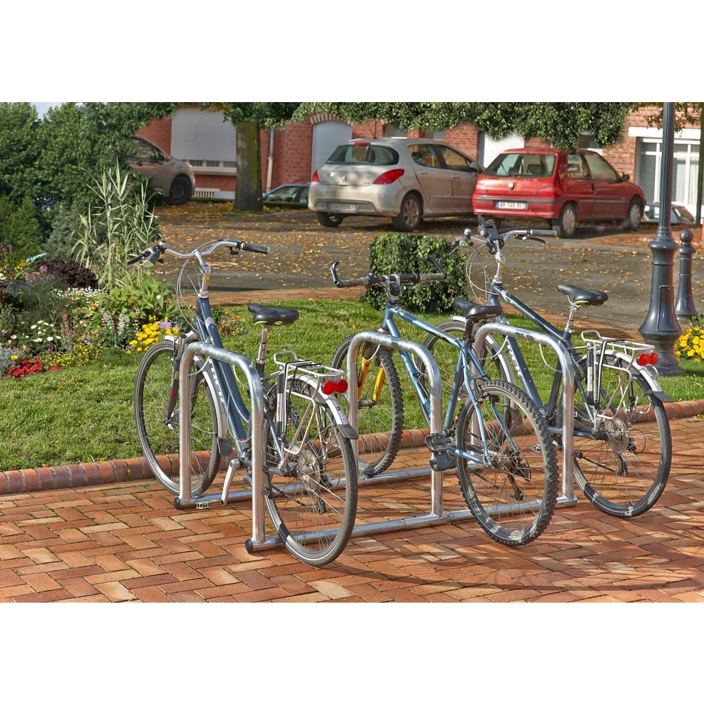 Produktabbildung Nr. 2: MOTTEZ Fahrradhalter mit 3 Bügeln