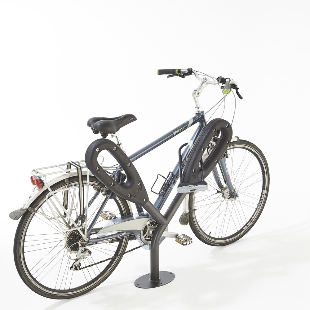 Produktabbildung Nr. 2: MOTTEZ Poteau pour 2 vélos, longueur 950 mm