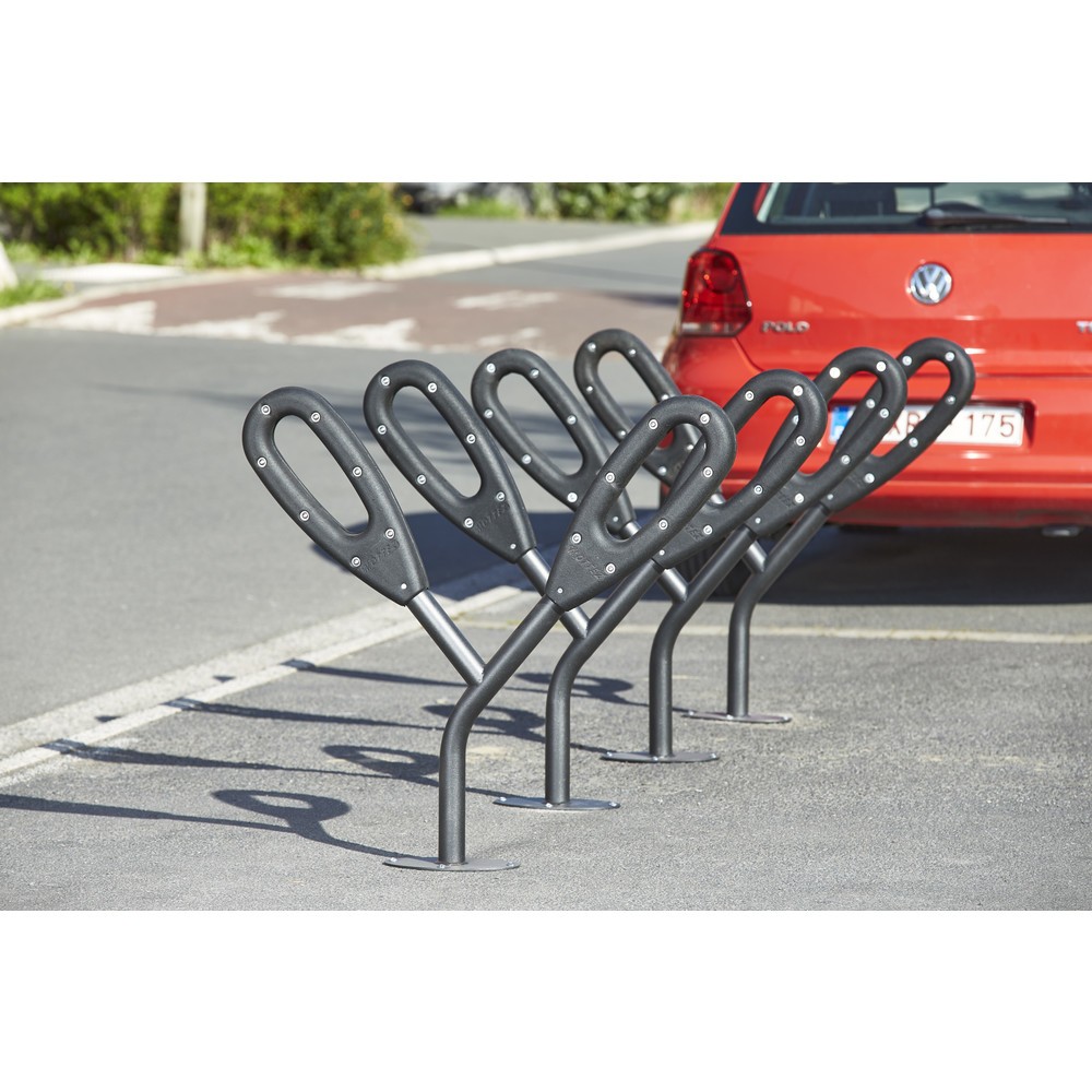 Produktabbildung Nr. 5: MOTTEZ Poteau pour 2 vélos, longueur 950 mm