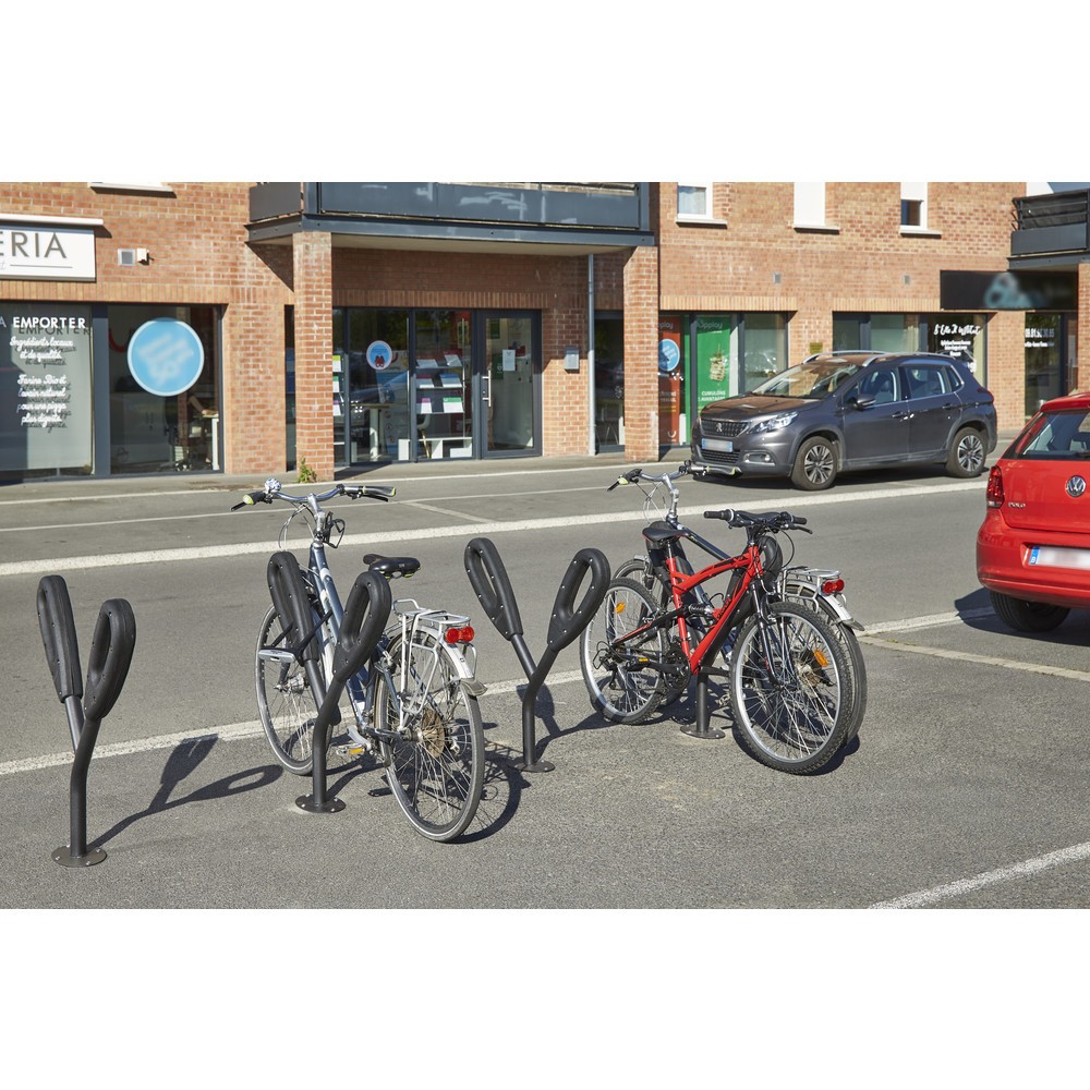 Produktabbildung Nr. 8: MOTTEZ Poteau pour 2 vélos, longueur 950 mm