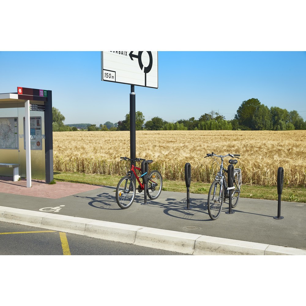 Produktabbildung Nr. 8: MOTTEZ Poteau pour 2 vélos, longueur 260 mm