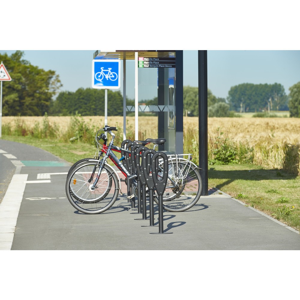 Produktabbildung Nr. 12: MOTTEZ Poteau pour 2 vélos, longueur 260 mm