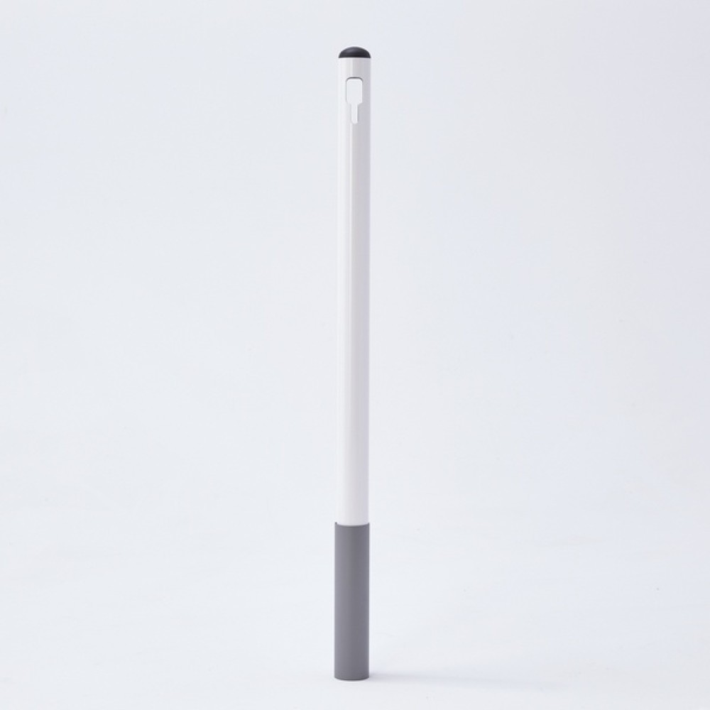 Illustration du produit: MOTTEZ Potelet métallique, hauteur 1 000 mm, blanc