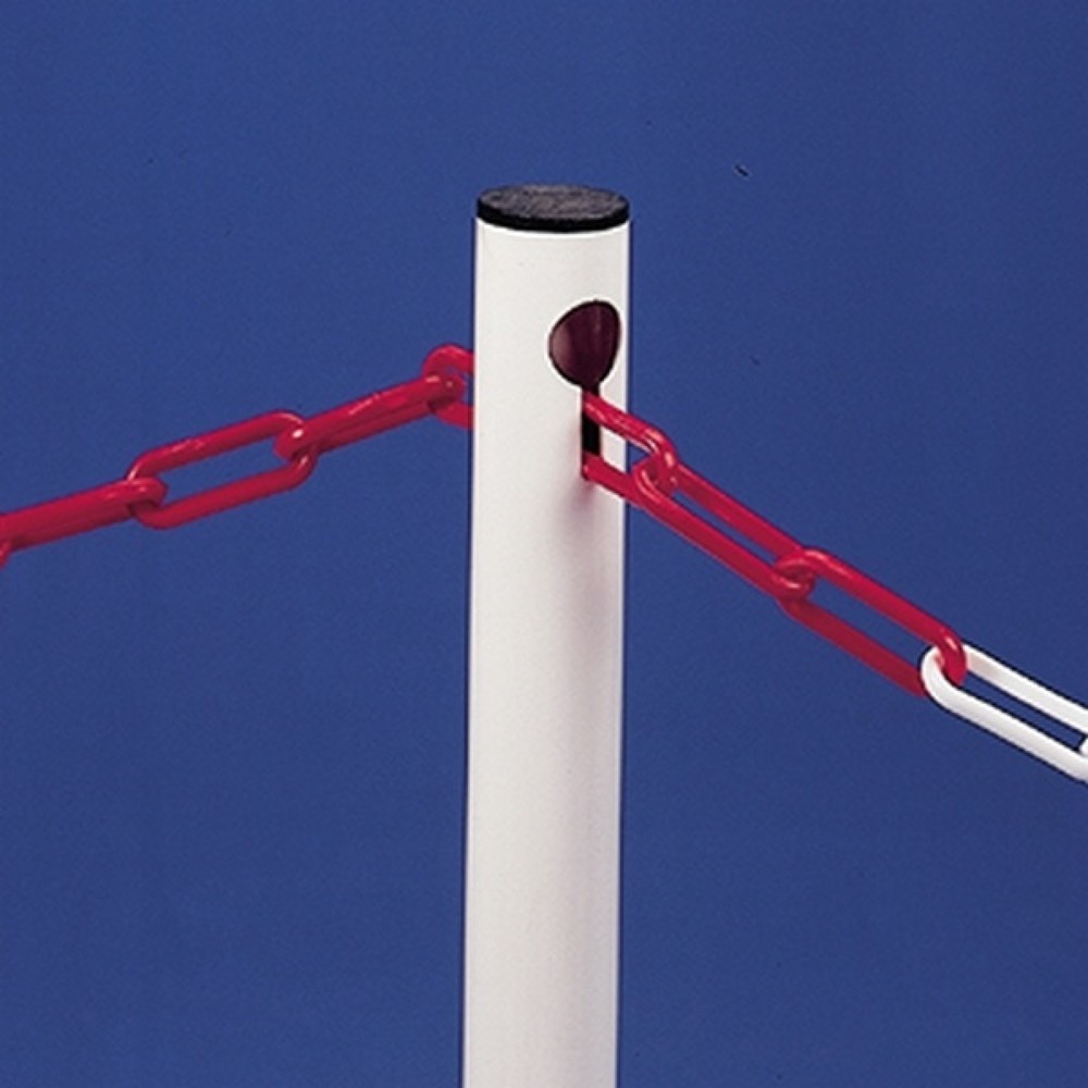 Produktabbildung Nr. 2: MOTTEZ Potelet métallique, hauteur 1 000 mm, blanc