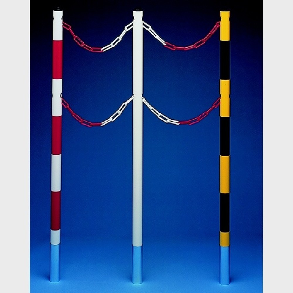 Produktabbildung Nr. 2: MOTTEZ Potelet métallique, hauteur 1 500 mm, blanc