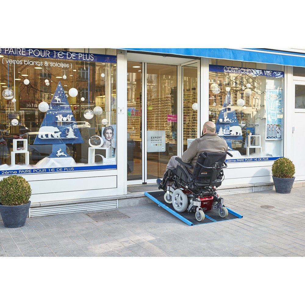 N° de l'image du produit 7 : MOTTEZ Rampe d'accès pliable en aluminium, longueur 1 360 mm