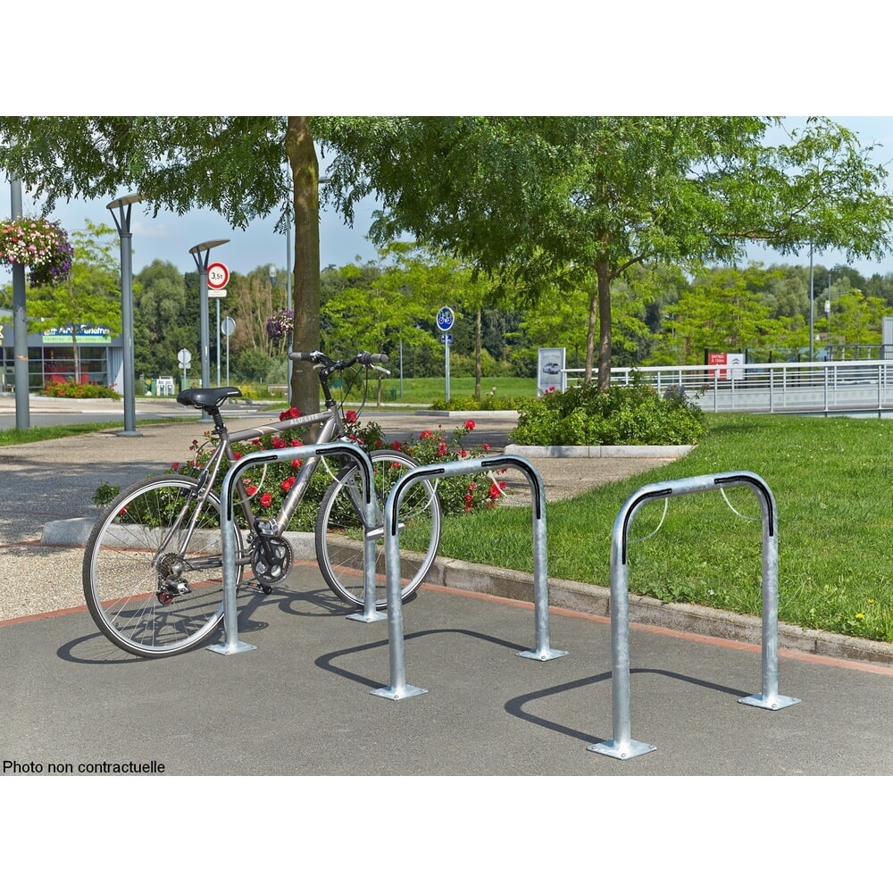 Produktabbildung Nr. 2: MOTTEZ Râtelier à vélos avec arceaux et plaque