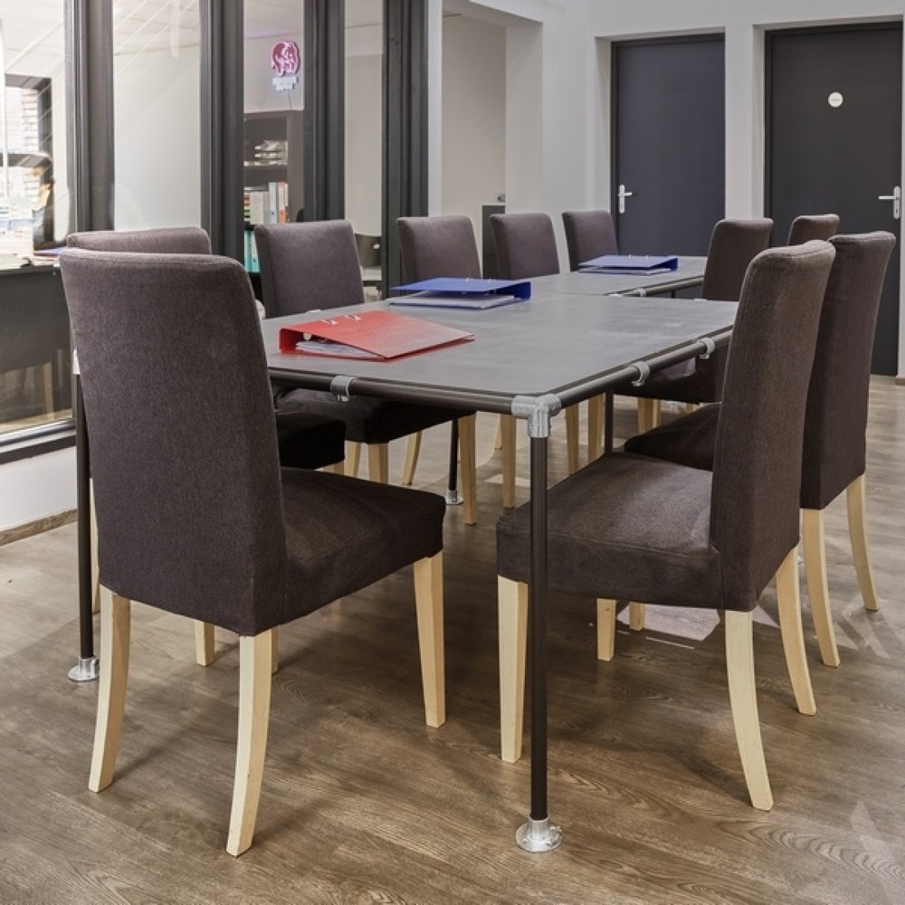 Produktabbildung Nr. 3: MOTTEZ Rohr, Länge 200 cm für Verbinder Ø 27 mm schwarz