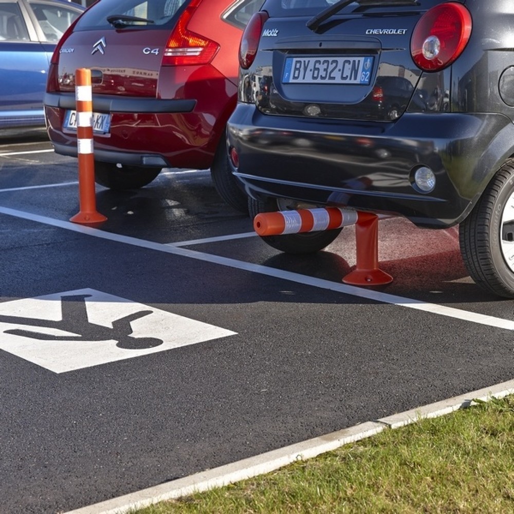 Produktabbildung Nr. 4: MOTTEZ Signalpoller zum Befestigen, Höhe 800 mm