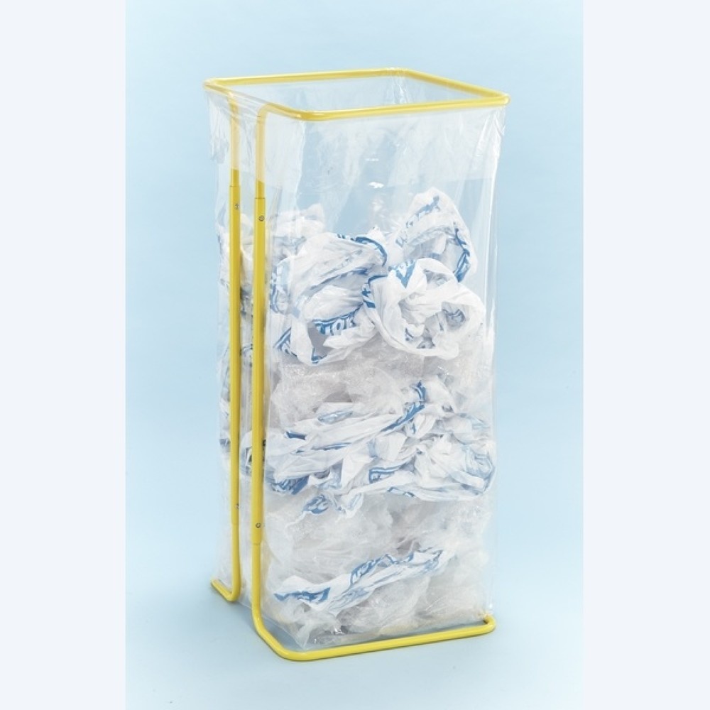 Produktabbildung Nr. 3: MOTTEZ Support pour sacs poubelle 400 litres sans roulettes, jaune