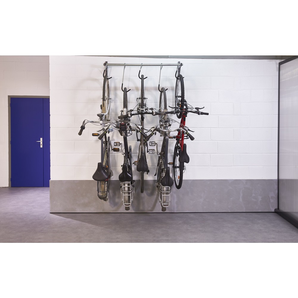 Produktabbildung Nr. 12: MOTTEZ verschiebbarer Wandhalter für 5 Fahrräder