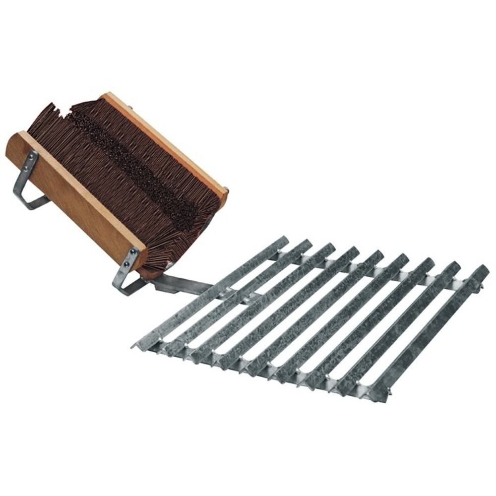 Produktabbildung: MÜBA Fussabtritt, verzinkt, 500 x 500 mm