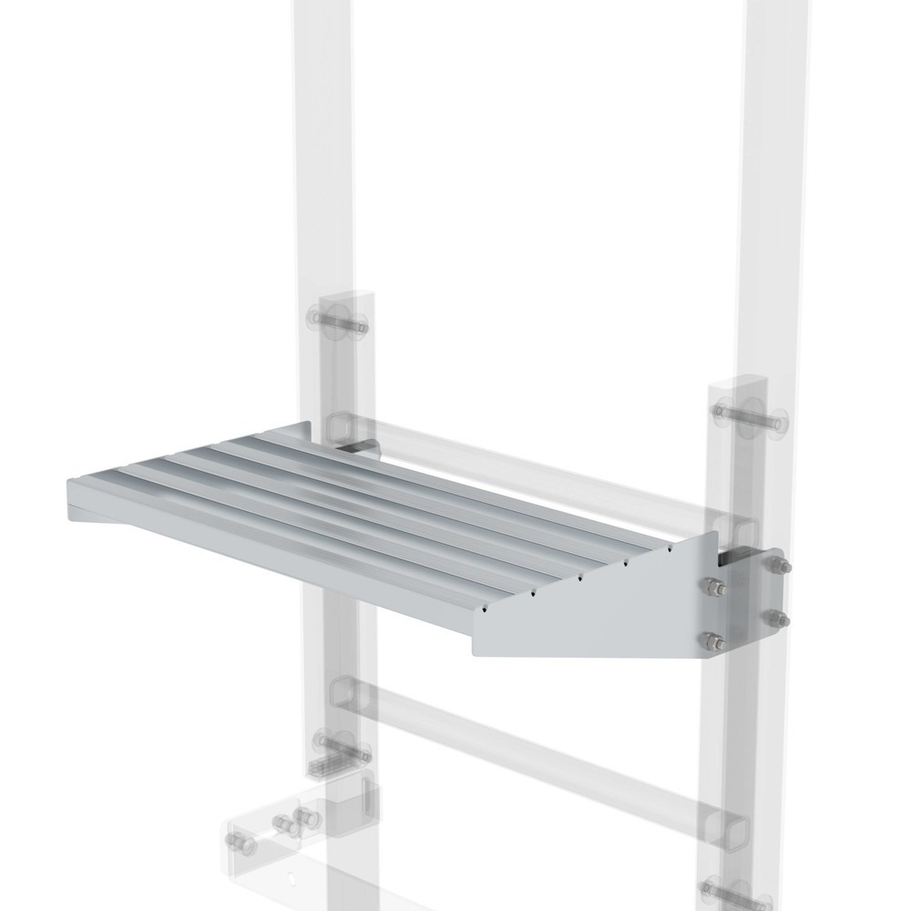 Produktabbildung: Munk Ausstiegstritt Alu-blank Spaltmass 300mm