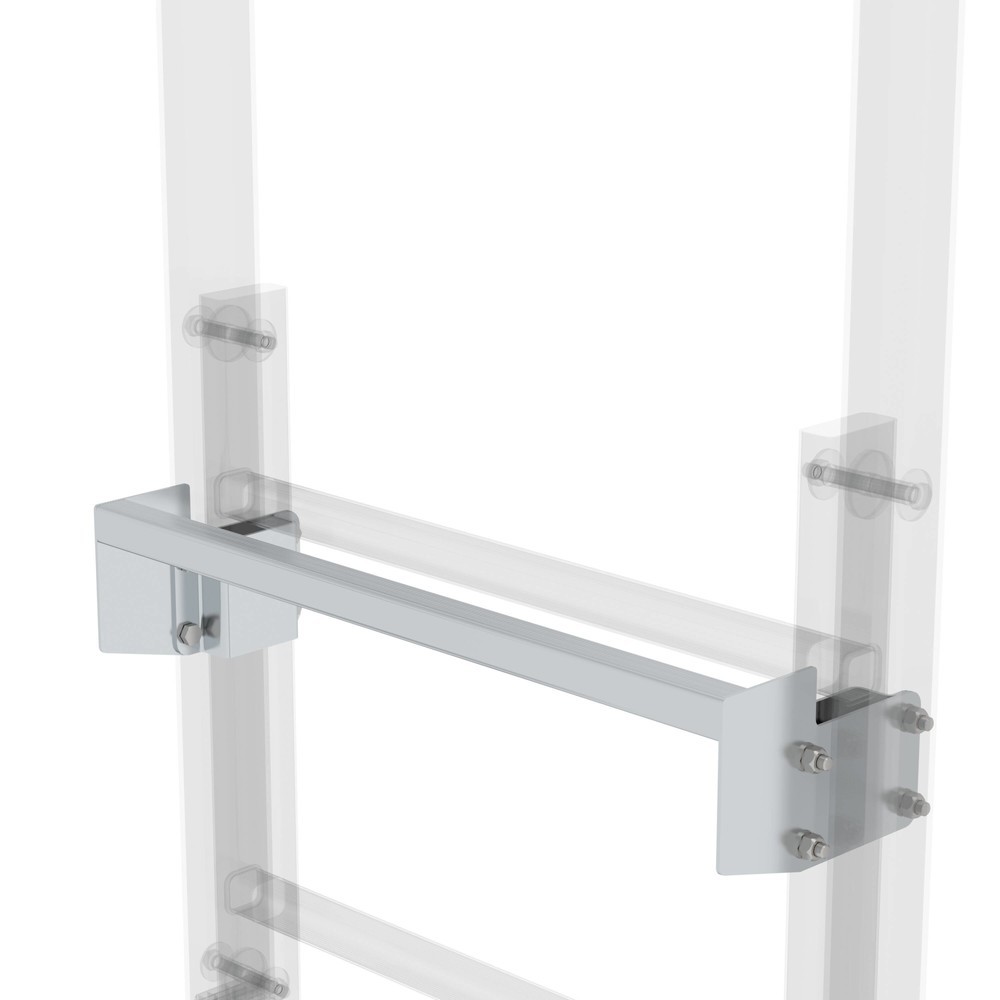 Produktabbildung: Munk Ausstiegstritt Alu-blank Spaltmass 100mm