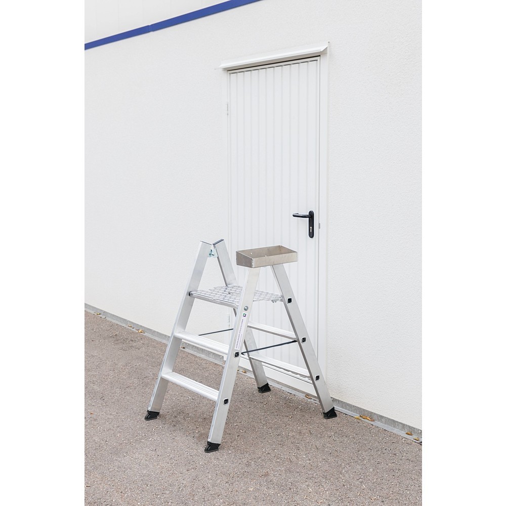 Produktabbildung Nr. 2: Munk Bac de rangement pour marchepied pliable accessible des deux côtés