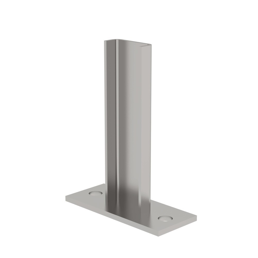 Illustration du produit: Munk Base de montant en acier inoxydable