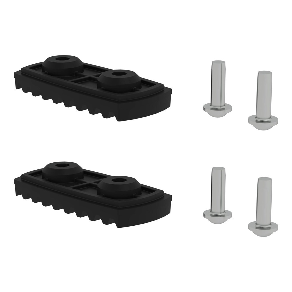Illustration du produit: Munk Base de montant nivello® électroconductrice pour hauteur de montant 58 / 73 mm