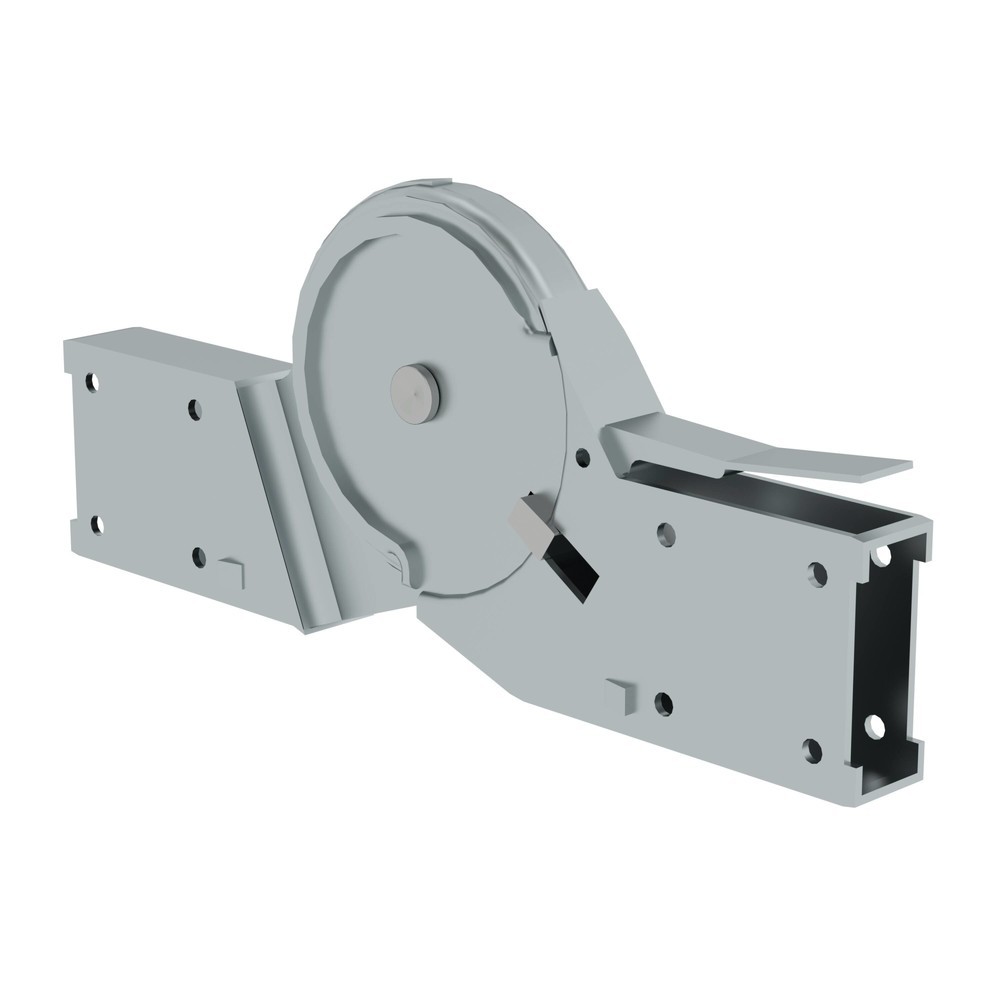 Illustration du produit: Munk Charnière automatique en acier pour échelle polyvalente, charnières centrales