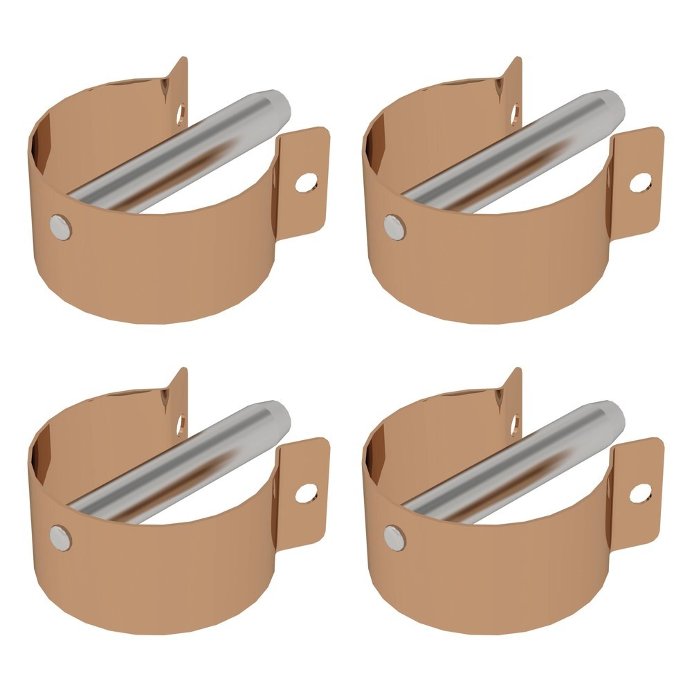 Illustration du produit: Munk Clip à ressort pour échafaudage roulant avec boulons longs, ouvert
