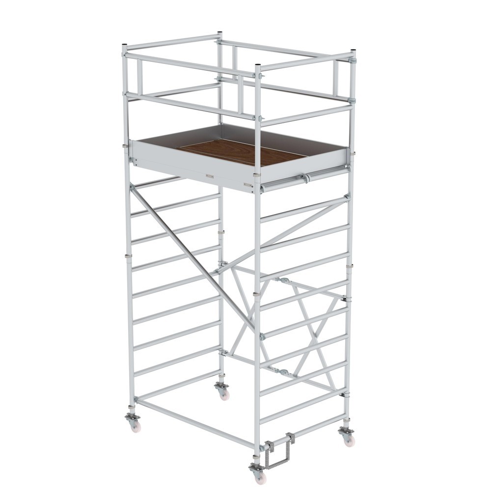 Illustration du produit: Munk Échafaudage pliant 1,35 x 1,80 m Hauteur de plate-forme 3 m