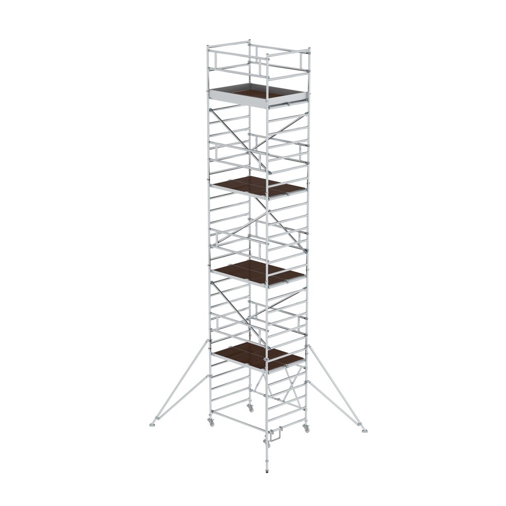 Illustration du produit: Munk Échafaudage pliant 1,35 x 1,80 m avec stabilisateur Hauteur de plate-forme 7,80 m
