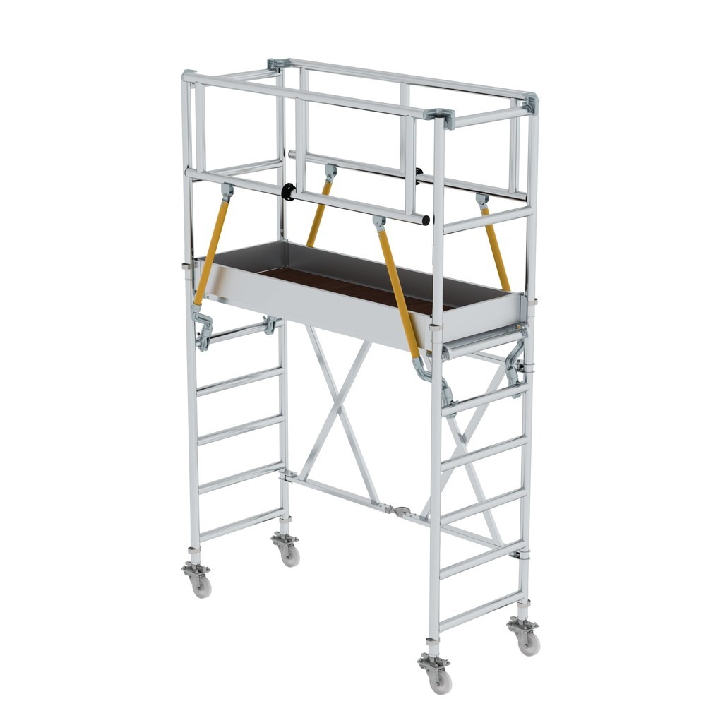 Illustration du produit: Échafaudage pliant Munk SG 0,75 x 1,80 m Hauteur de plate-forme 2,08 m