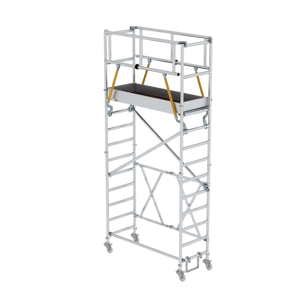 Illustration du produit: Munk Échafaudage pliant SG 0,75 x 1,80 m Hauteur de plate-forme 3,2 m