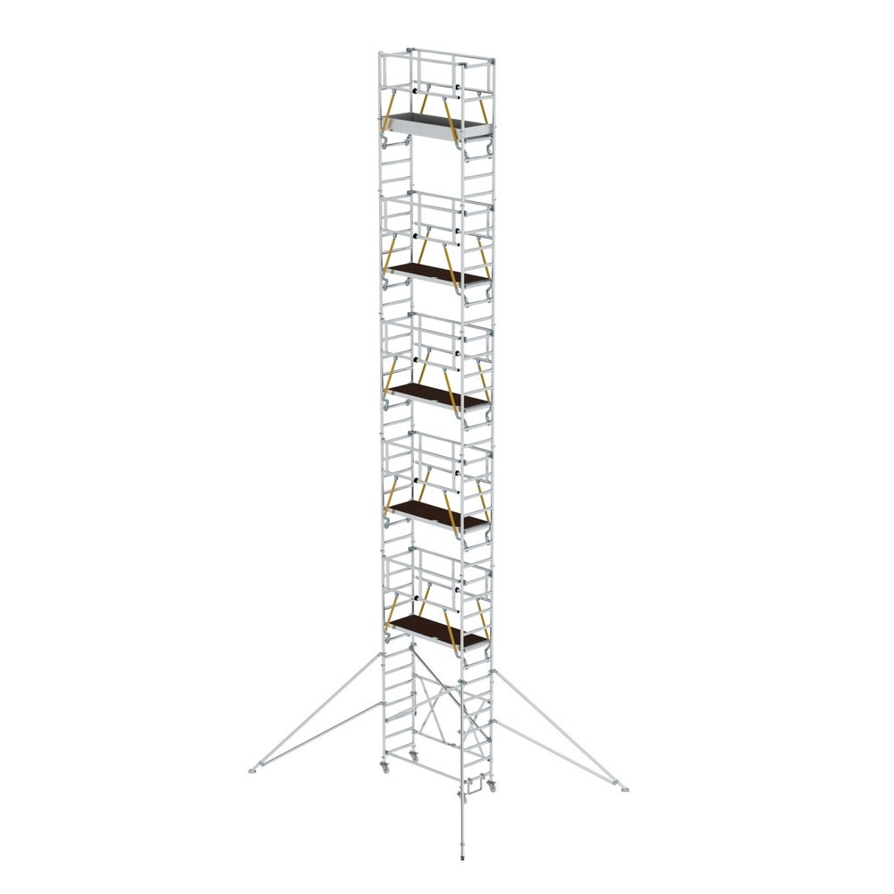 Illustration du produit: Munk Échafaudage pliant SG 0,75 x 1,80 m avec stabilisateur Hauteur de plate-forme 11,04 m