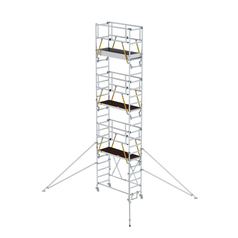 Illustration du produit: Munk Échafaudage pliant SG 0,75 x 1,80 m avec stabilisateur Hauteur de plate-forme 6 m