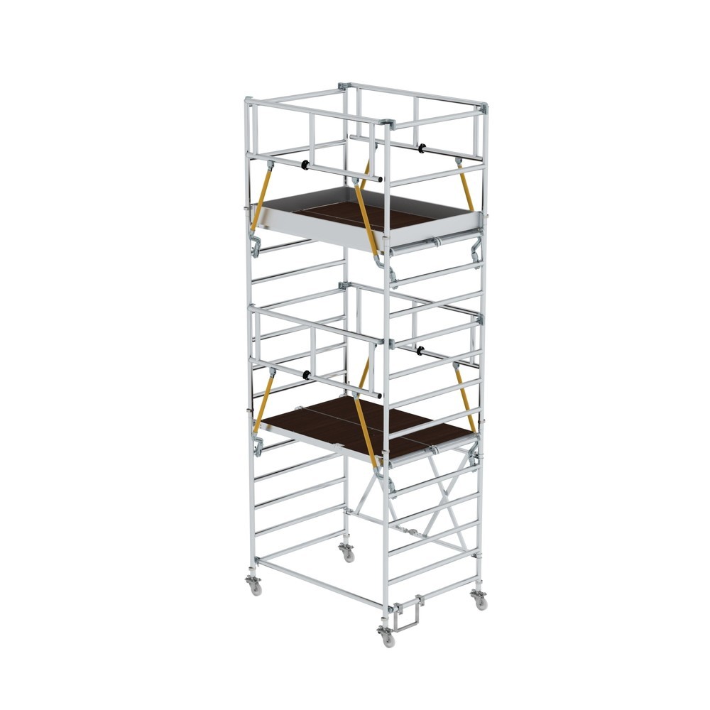 Illustration du produit: Munk Échafaudage pliant SG 1,35 x 1,80 m Hauteur de plate-forme 4,04 m