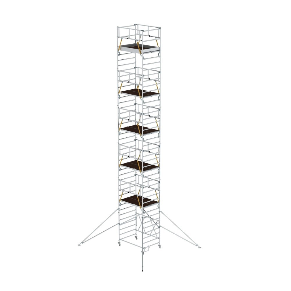 Illustration du produit: Munk Échafaudage pliant SG 1,35 x 1,80 m avec stabilisateur Hauteur de plate-forme 11,04 m