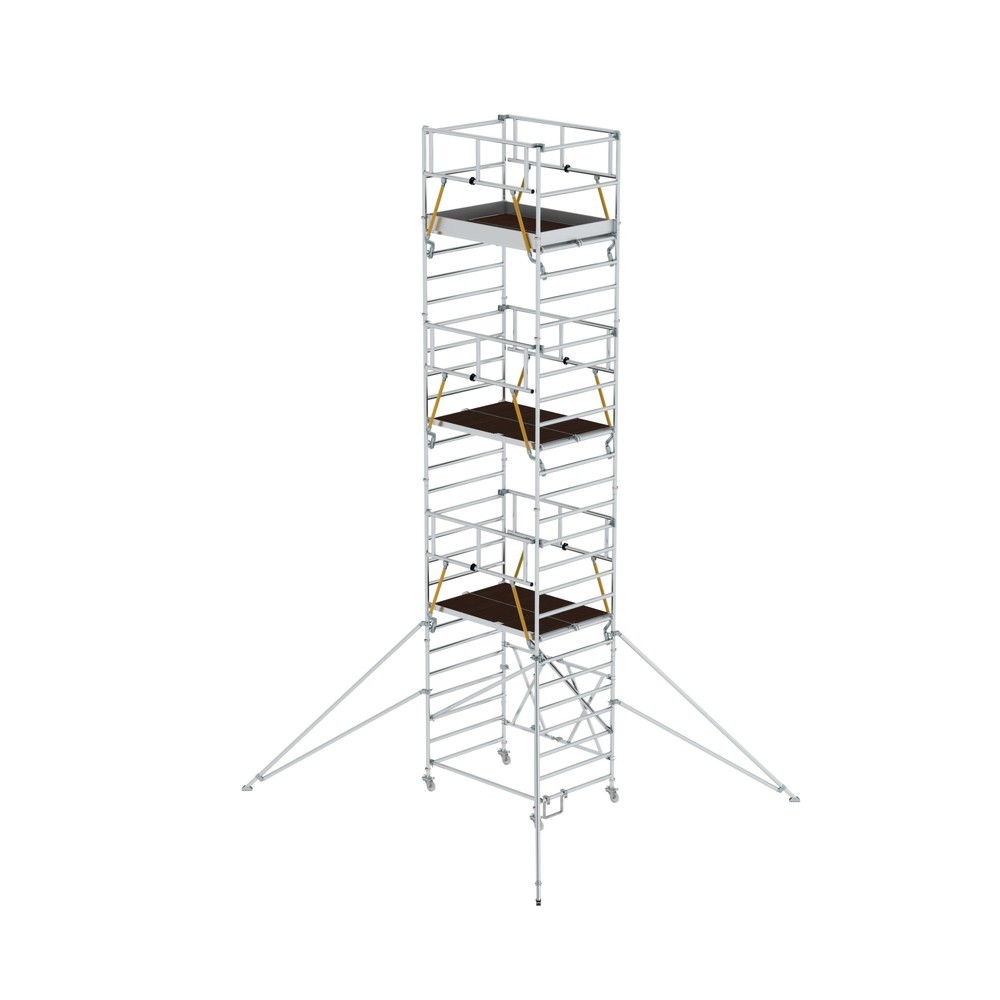 Illustration du produit: Munk Échafaudage pliant SG 1,35 x 1,80 m avec stabilisateur Hauteur de plate-forme 7,12 m