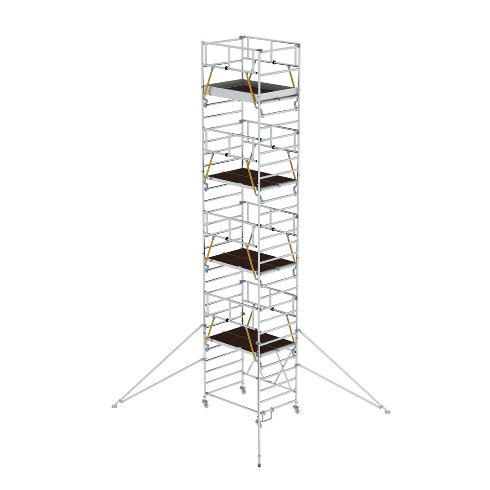 Illustration du produit: Munk Échafaudage pliant SG 1,35 x 1,80 m avec stabilisateur Hauteur de plate-forme 7,96 m