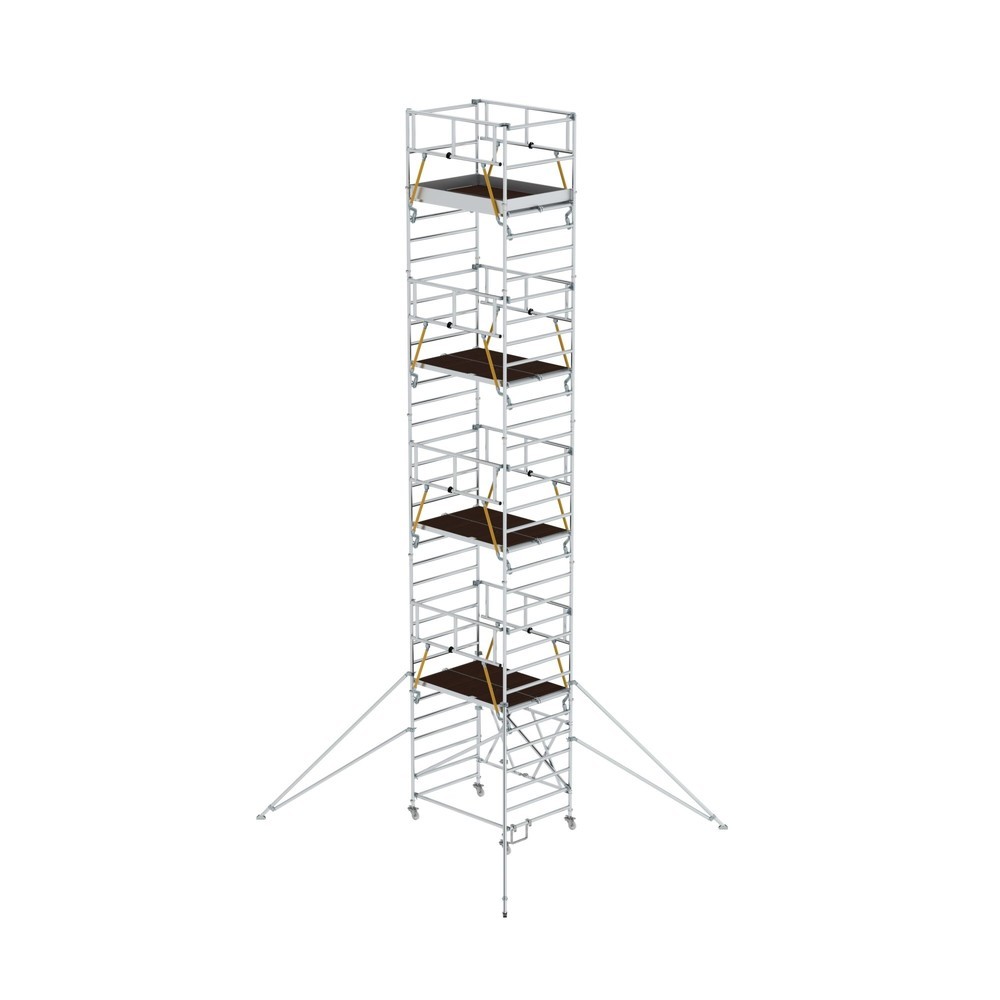 Illustration du produit: Munk Échafaudage pliant SG 1,35 x 1,80 m avec stabilisateur Hauteur de plate-forme 9,08 m