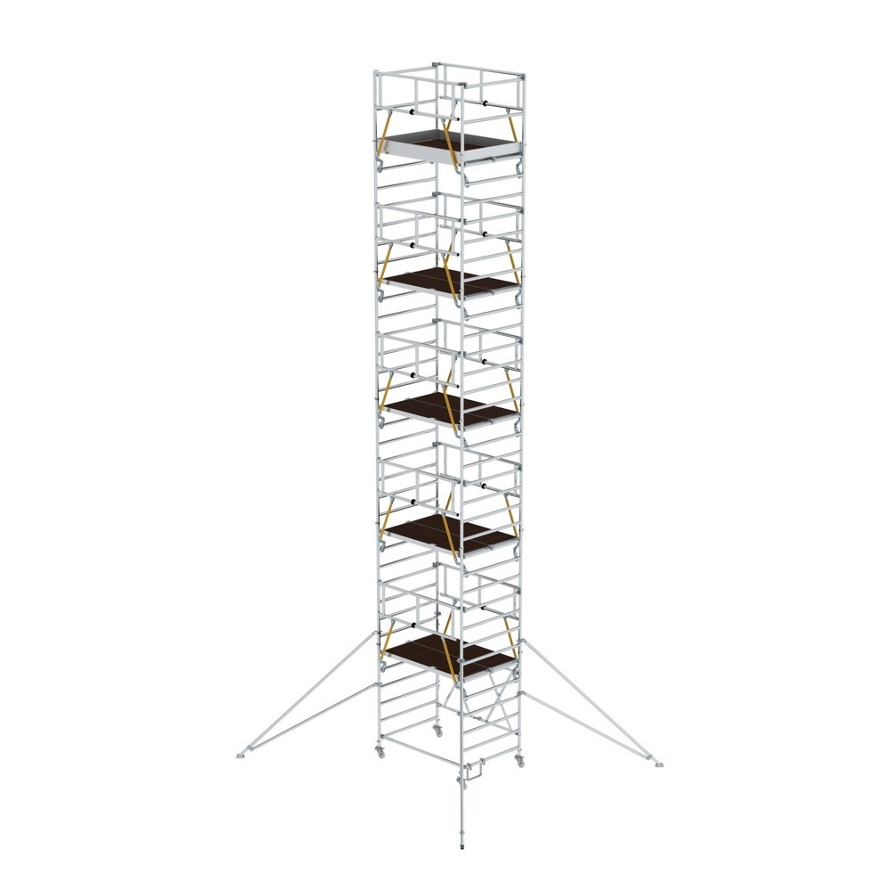 Illustration du produit: Munk Échafaudage pliant SG 1,35 x 1,80 m avec stabilisateur Hauteur de plate-forme 9,89 m