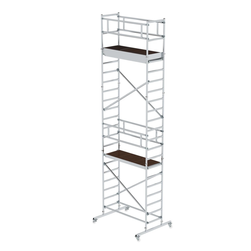 Illustration du produit: Munk Échafaudage roulant ML standard 0,75 x 1,80 m Hauteur de plate-forme 5,20 m