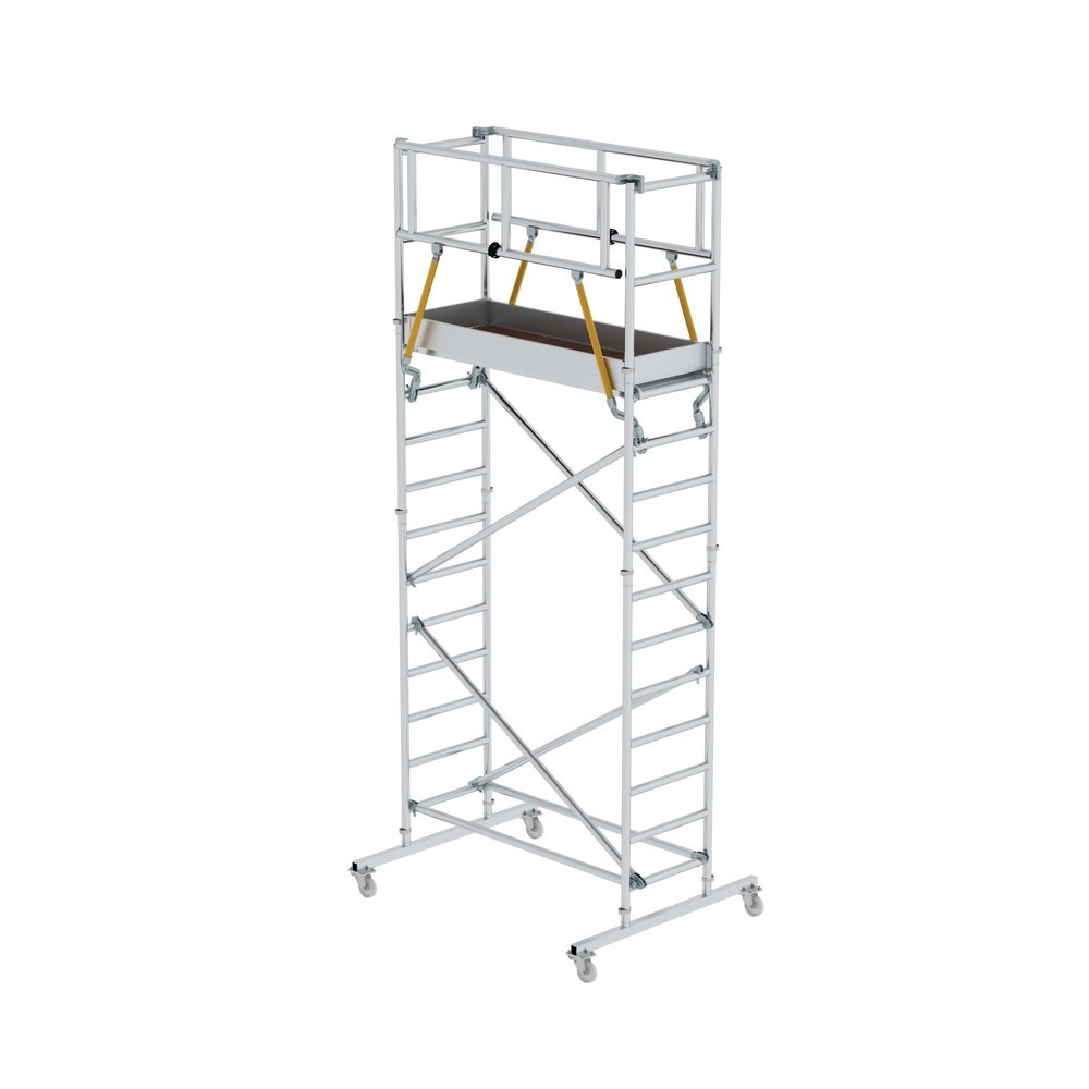 Illustration du produit: Munk Échafaudage roulant ML standard SG 0,75 x 1,80 m Hauteur de plate-forme 3,30 m