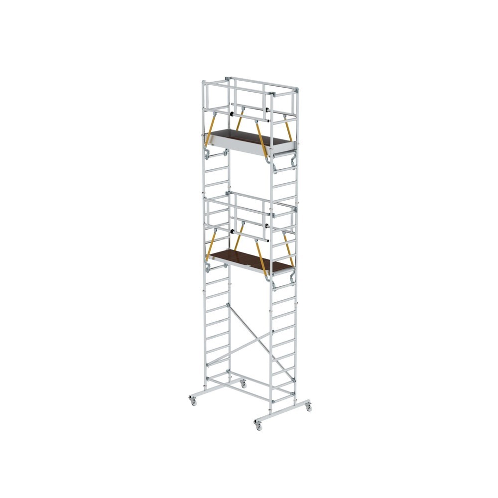 Illustration du produit: Munk Échafaudage roulant ML standard SG 0,75 x 1,80 m Hauteur de plate-forme 5,20 m