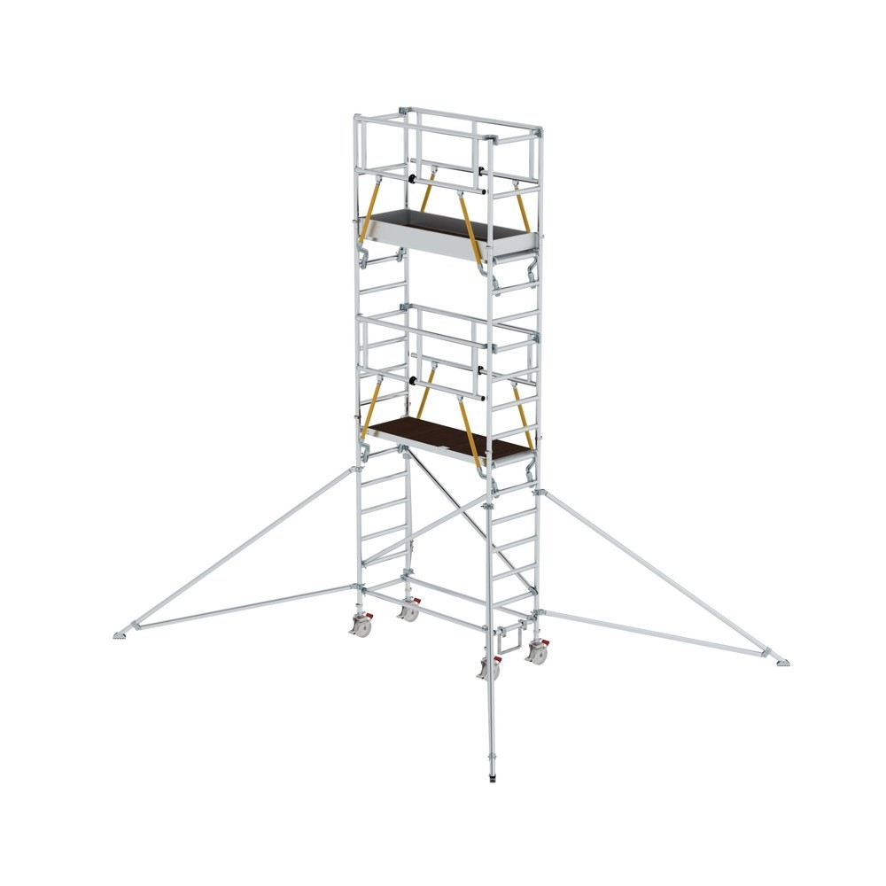 Illustration du produit: Munk Échafaudage roulant SG 0,75 x 1,80 m avec stabilisateur Hauteur de plate-forme 4,47 m